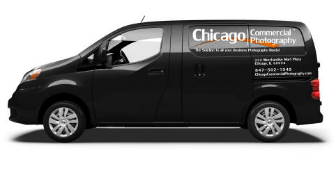 Chicago Commercial Photography Platform Truck